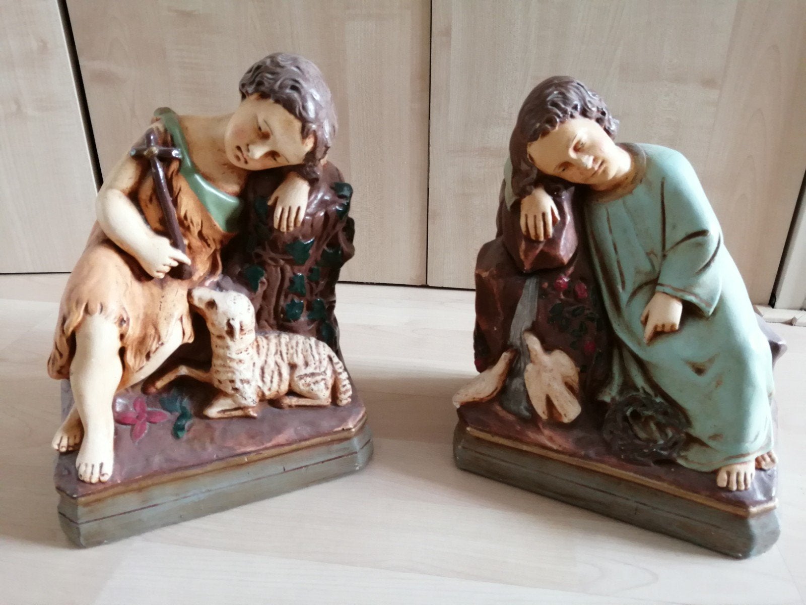 Sint Joris en Janneke beelden., Antiek en Kunst, Ophalen