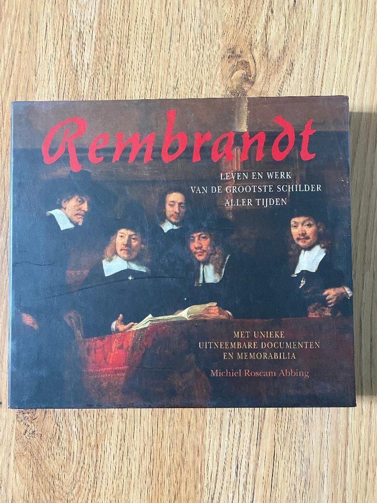 Rembrandt leven en werk, Ophalen, Zo goed als nieuw, Schilder- en Tekenkunst, Zie beschrijving
