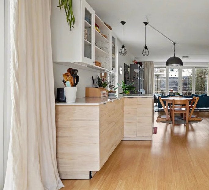 Nieuw keuken deel! IKEA METOD, VOXTORP deuren, marmerblad!, Huis en Inrichting, Ophalen, Zo goed als nieuw, 75 m² of meer, Laminaat