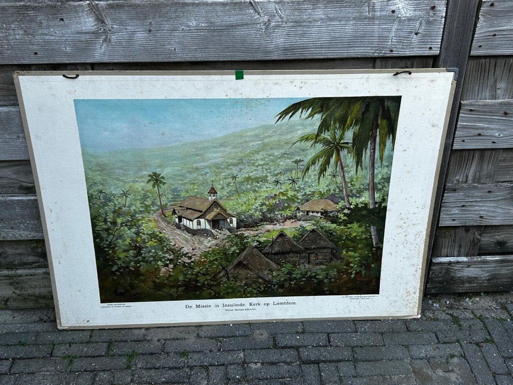 De missie te Insulinde. Kerk te Lombok, Ophalen of Verzenden, Aardrijkskunde