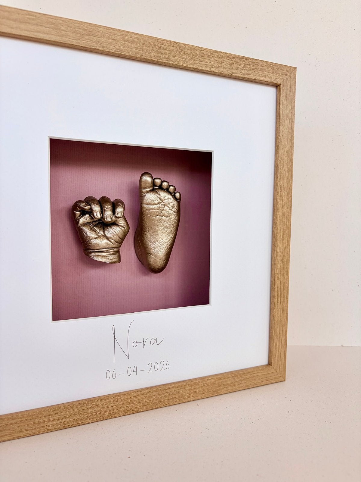 Hand- & voetafdruk en 3d zwangerschapsbeeld, Kinderen en Baby's, Kinderkamer | Inrichting en Decoratie, Ophalen, Nieuw, Overige typen