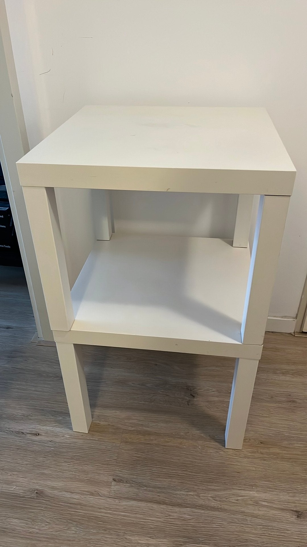 IKEA LACK tafels 2 stuks, Huis en Inrichting, Tafels | Bijzettafels, Gebruikt, Vierkant, 55 tot 75 cm, Ophalen