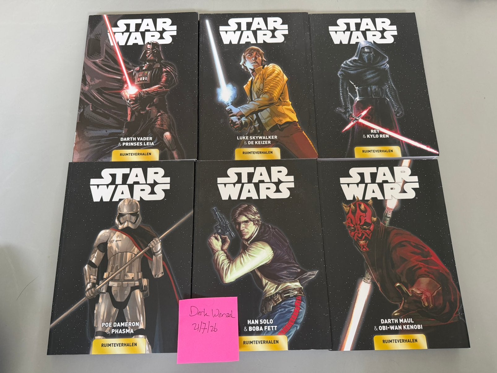 Star Wars Ruimteverhalen, Verzamelen, Ophalen of Verzenden, Nieuw, Boek of Poster