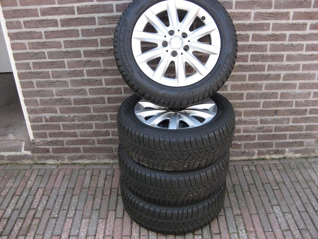 Set velgen + Banden, Ophalen, Gebruikt, 16 inch, Banden en Velgen