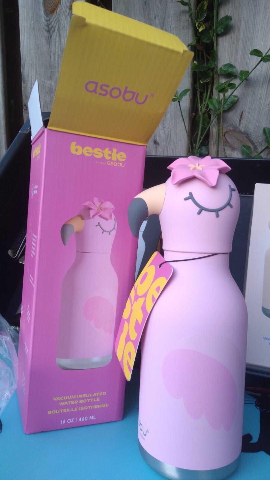 Asobu Bestie Bottle Flamingo 460ml, Verzenden, Nieuw