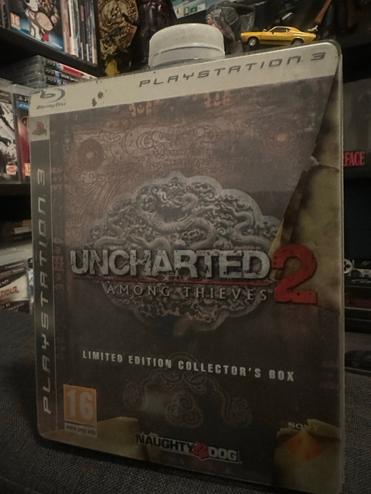 Uncharted 2: Among Thieves Steelbook PS3, Avontuur en Actie, Online, Gebruikt, 1 speler