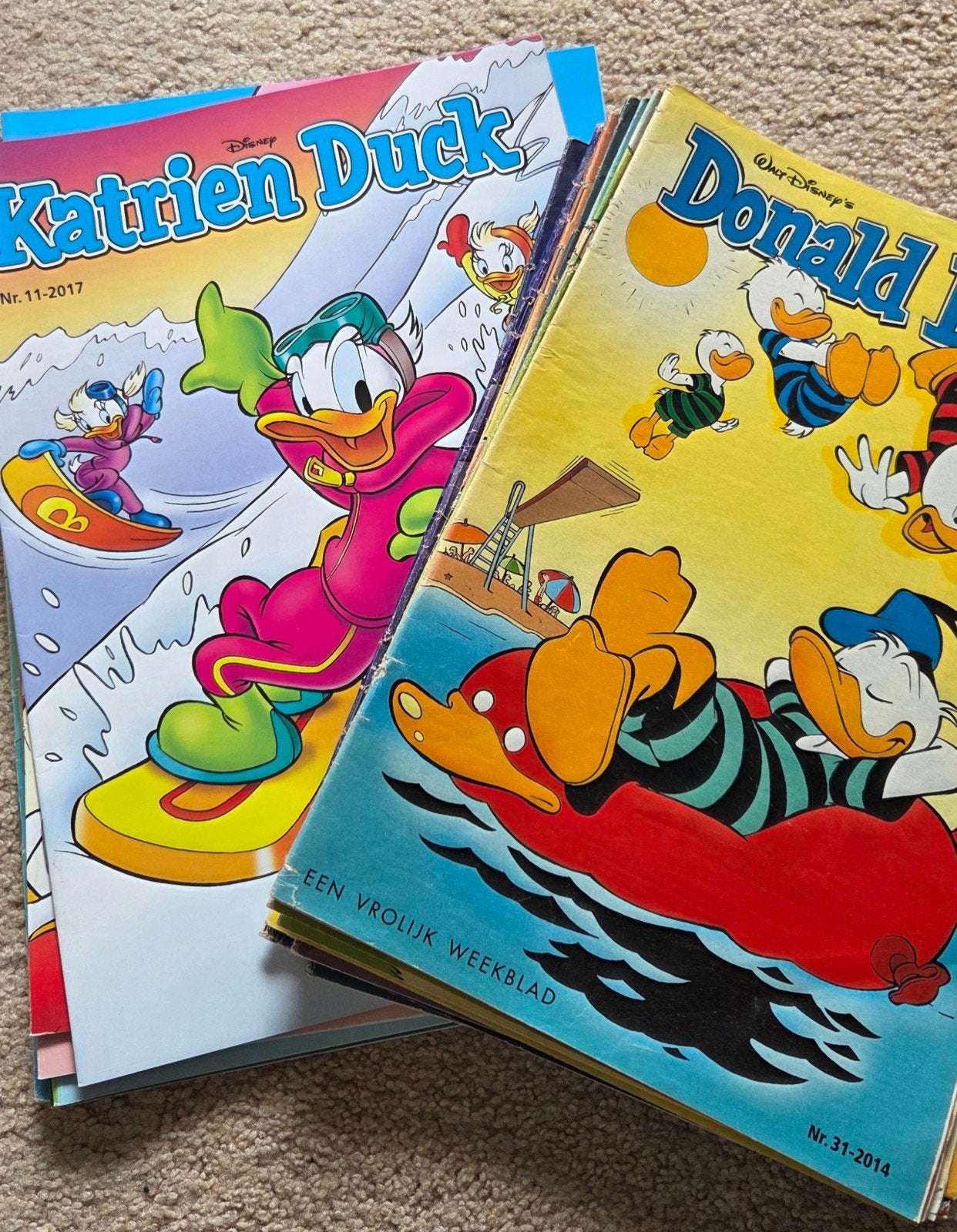 Tijdschriften Donald en katrien duck, tina, meiden, girlz, Boeken, Strips | Comics, Ophalen