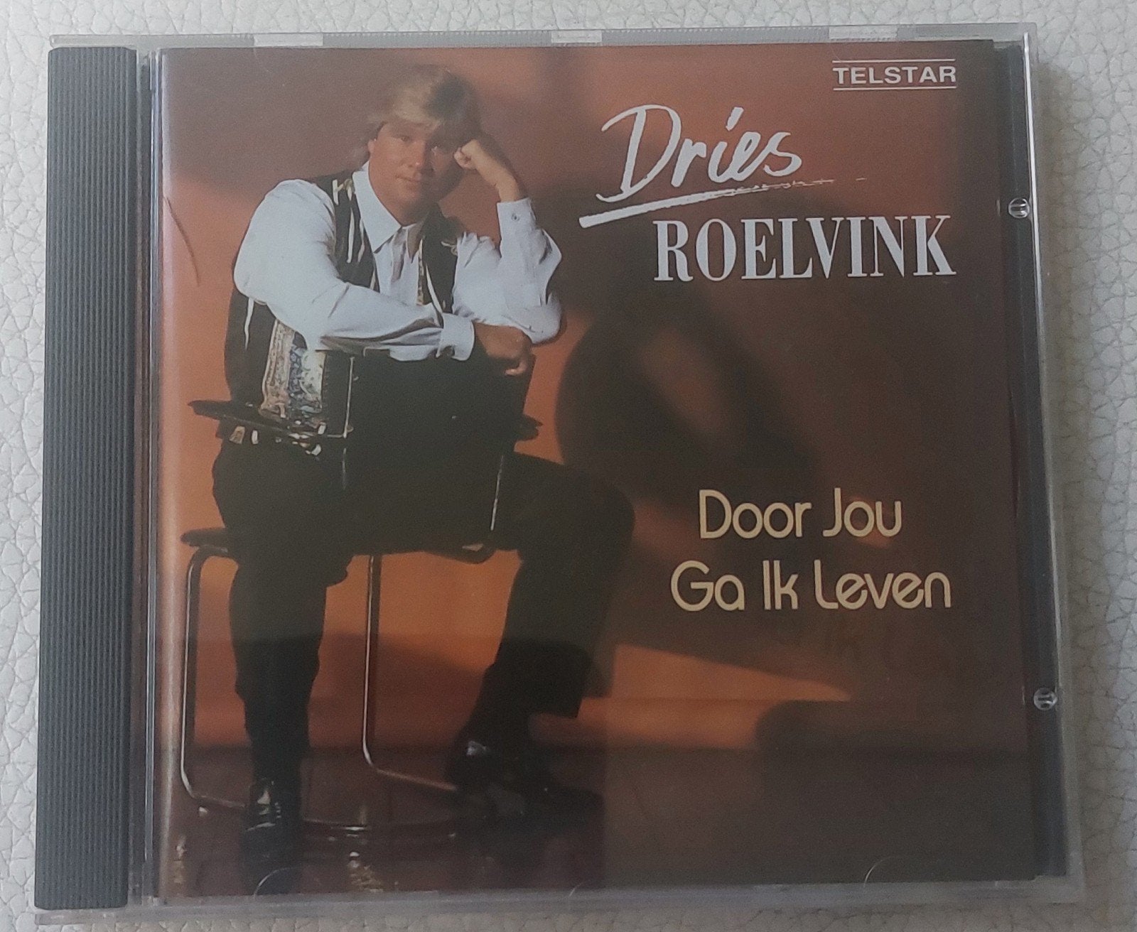 Dries Roelvink - Door Jou Ga Ik Leven CD (1994), Inclusief boekje, Gebruikt, Ophalen of Verzenden, Levenslied of Smartlap