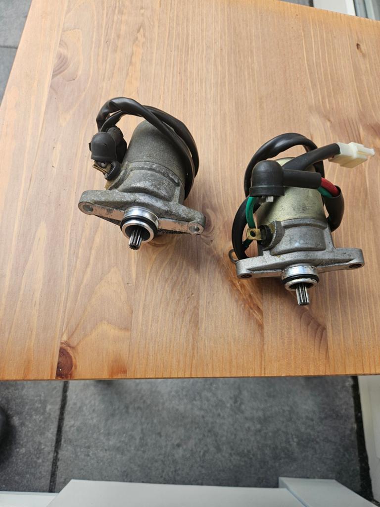 Startmotor scooter/brommer (2 stuks), Fietsen en Brommers, Brommeronderdelen | Scooters, Ophalen of Verzenden, Gebruikt, Overige typen