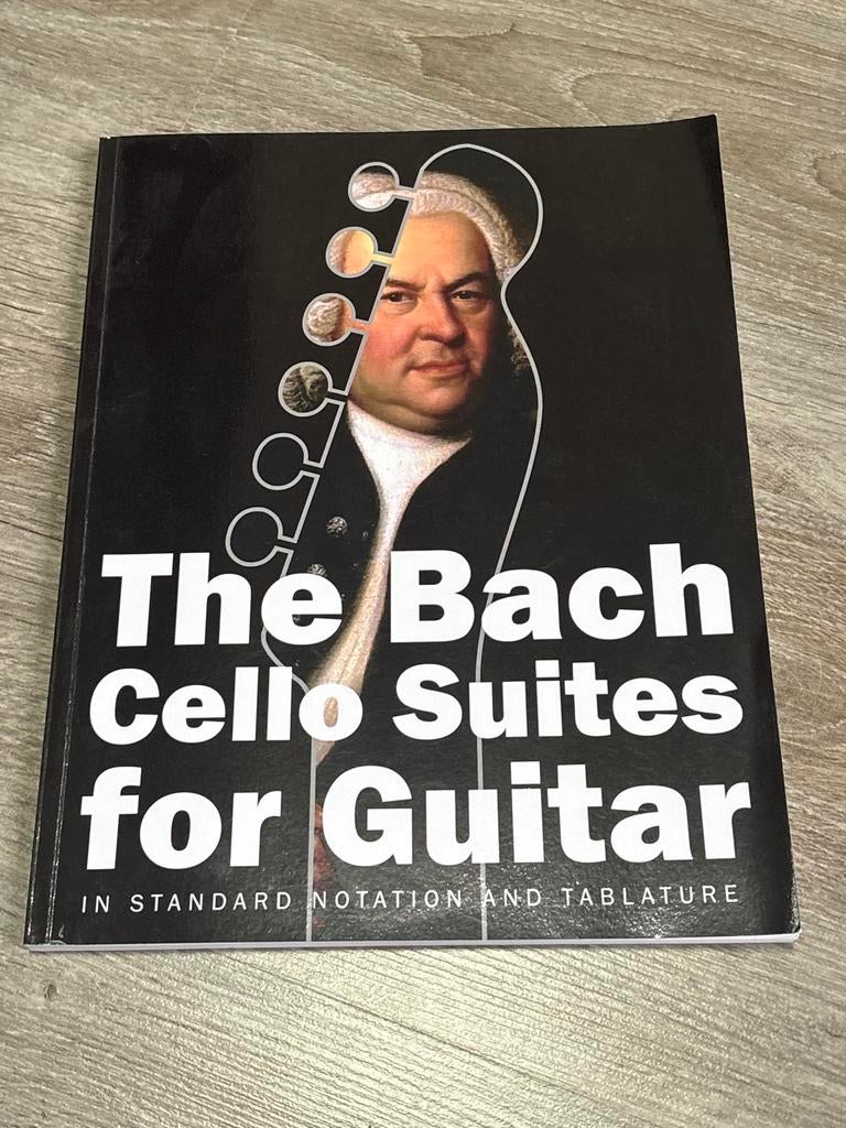 Bach voor gitaar., Muziek en Instrumenten, Gitaar, Klassiek, Les of Cursus, Ophalen of Verzenden
