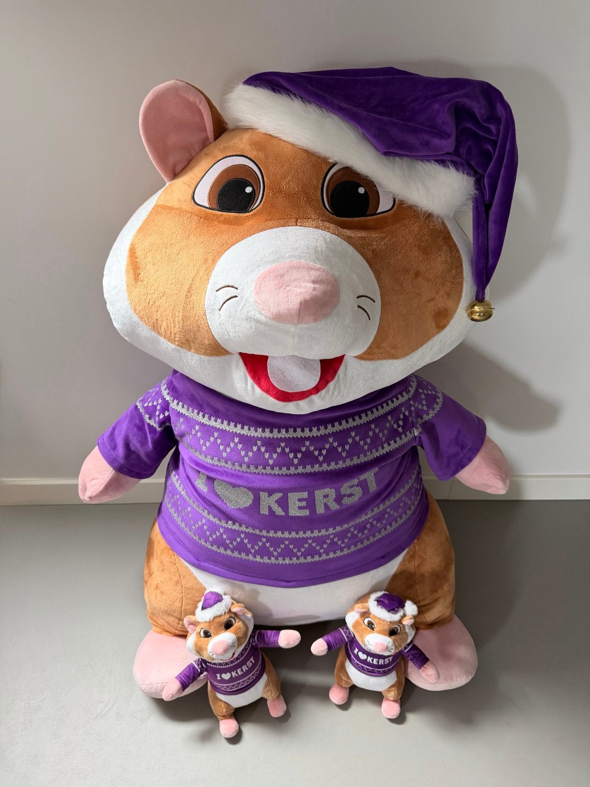 XXL Albert Heijn Hamsters met Kersttrui en vriendjes, Ophalen