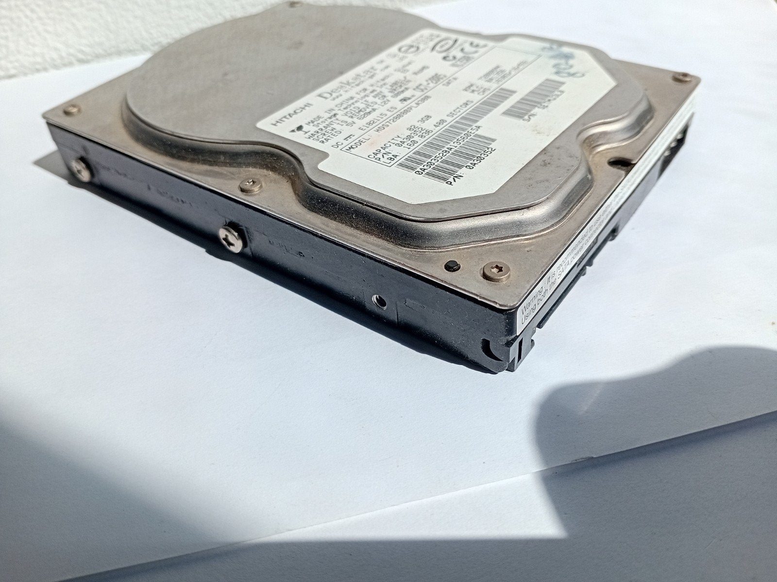 Hitachi Deskstar 82.3GB HDD SATA Harde Schijf, Computers en Software, Harde schijven, Intern, Gebruikt, Server, Ophalen of Verzenden