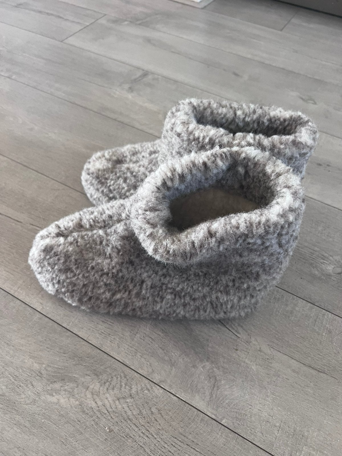 Woolwarmers pantoffels – 100% schapenwol – maat 45 (zgan), Woolwarmers, Overige typen, Woolwarmers, Ophalen of Verzenden