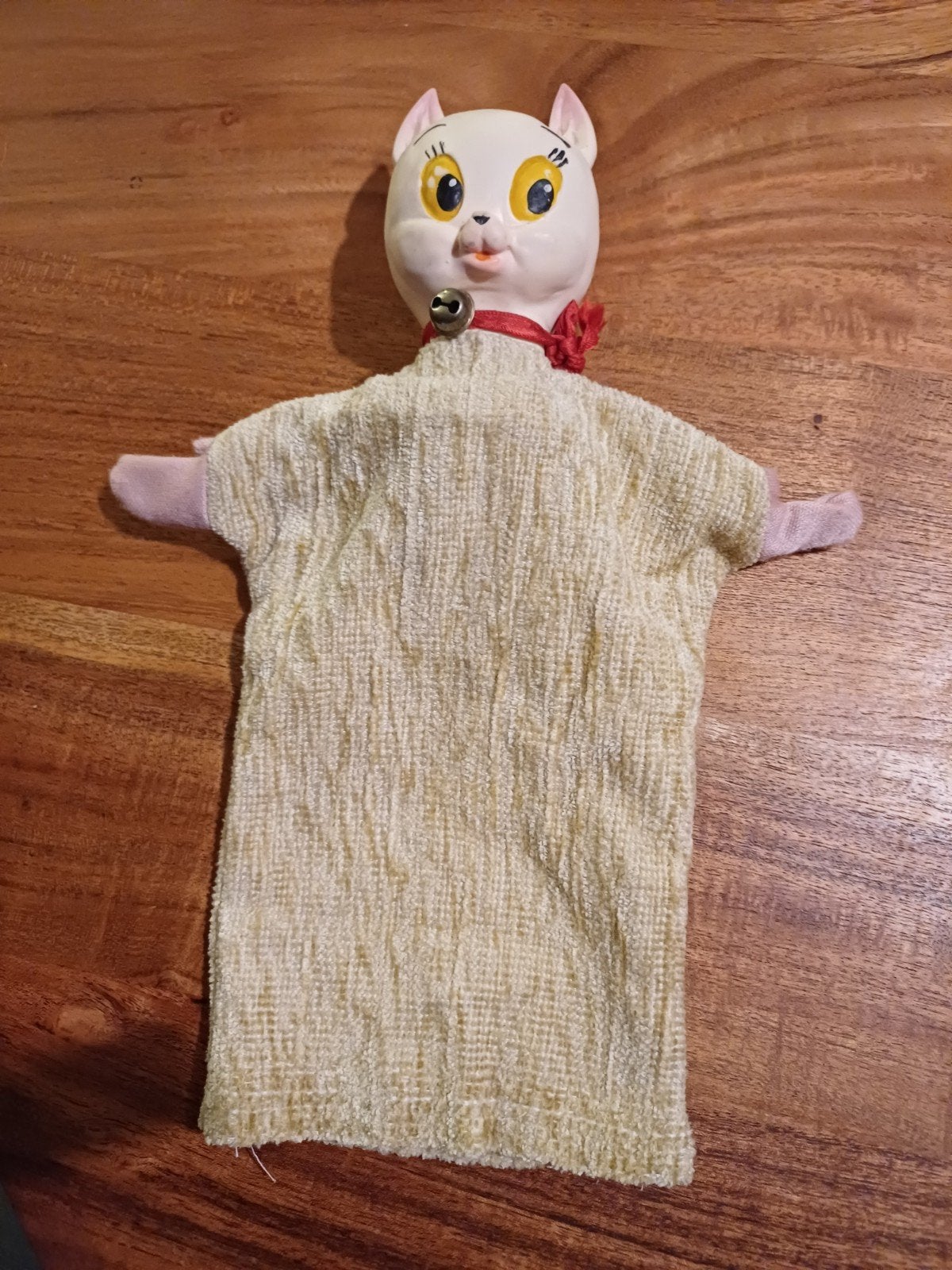 Vintage Handpop van Tom Poes van Kiddy Toys uit 1960, Verzenden