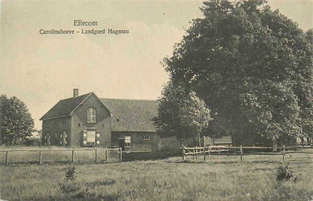 701-325-037 Ellecom Carolinahoeve, Verzenden, Voor 1920, Gelderland