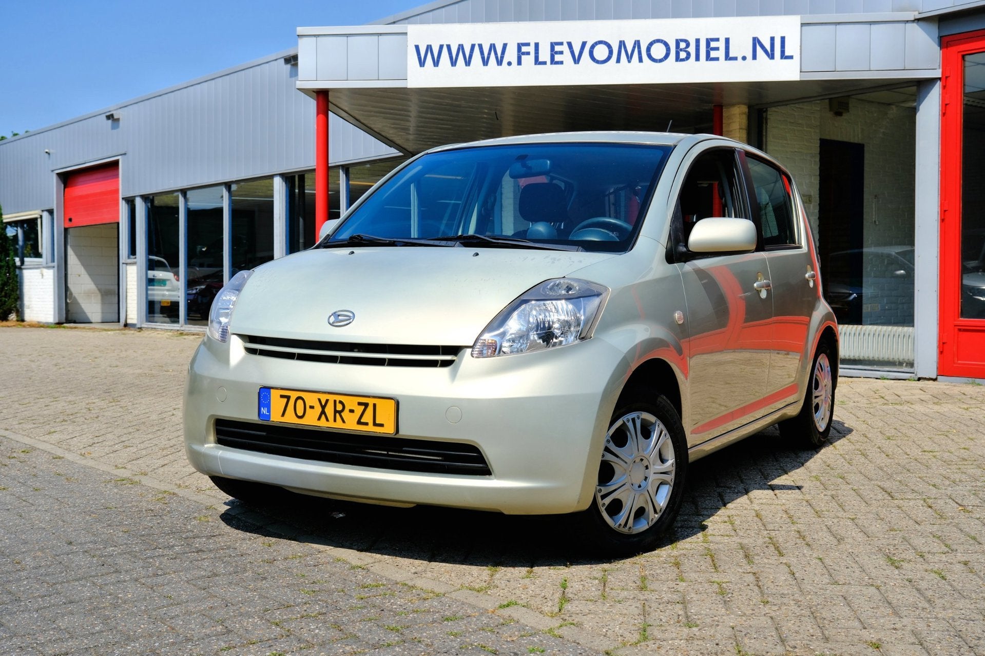 Daihatsu Sirion 2 1.3-16V Prestige Aut. Airco|Trekhaak, Stof, Gebruikt, 31 €/maand, 4 cilinders