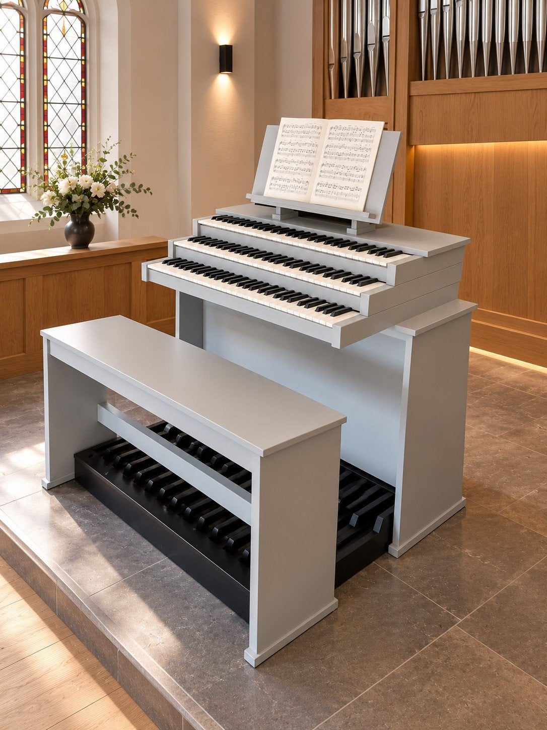 hauptwerk orgel, 3 klavieren en pedaal, Ophalen of Verzenden, Nieuw, 3 klavieren, Orgel