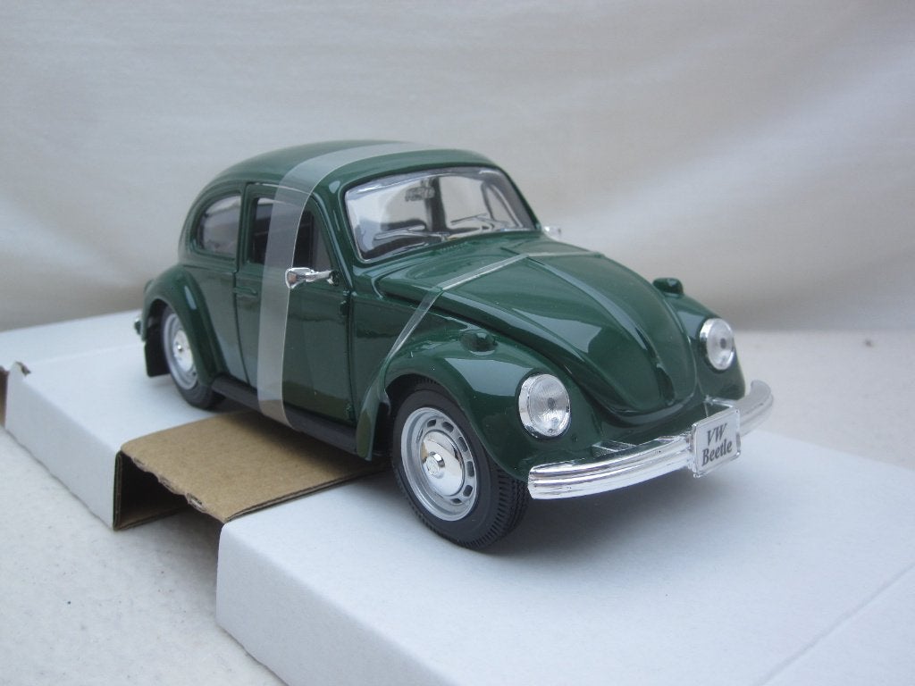 Volkswagen Kever 1973 groen 1:24 Maisto, Ophalen of Verzenden, Nieuw, Auto, Maisto