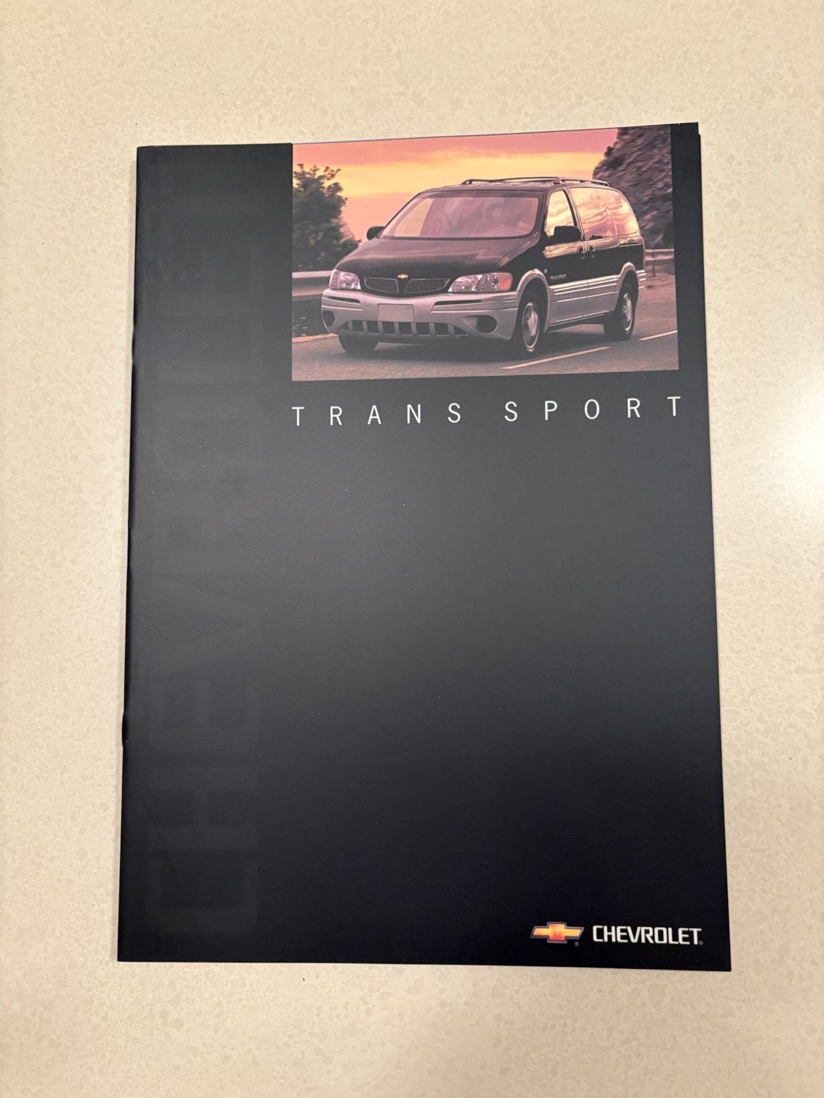 Chevrolet Trans Sport brochure in nieuwstaat, Ophalen of Verzenden, Nieuw, Chevrolet