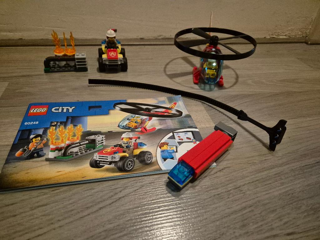 LEGO City 60248 Brandweerhelikopter, City, Lego, Nieuw, Ophalen of Verzenden