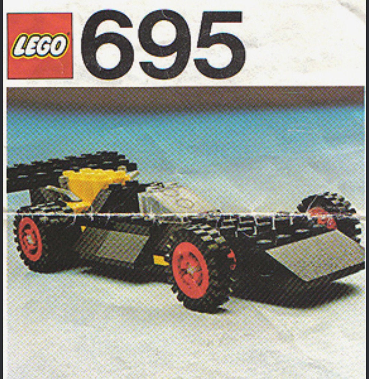 Lego 695 ~ Racing Car, Gebruikt, Overige thema's, Lego, Ophalen of Verzenden