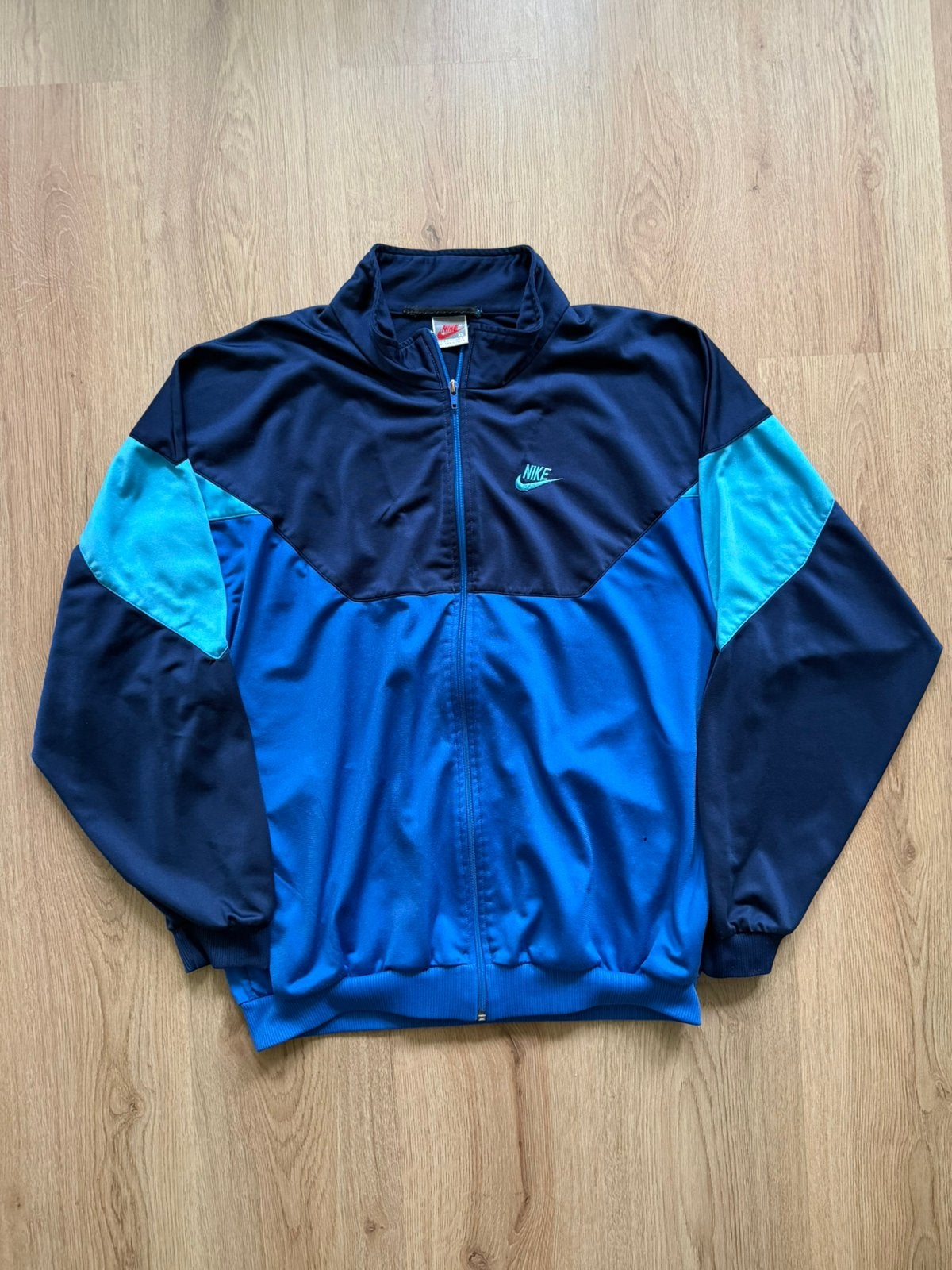 Nike Vintage 90’s Grey Tag Vest Blauw - XL, Kleding | Heren, Overige kleuren, Nike, Maat 56/58 (XL), Ophalen of Verzenden