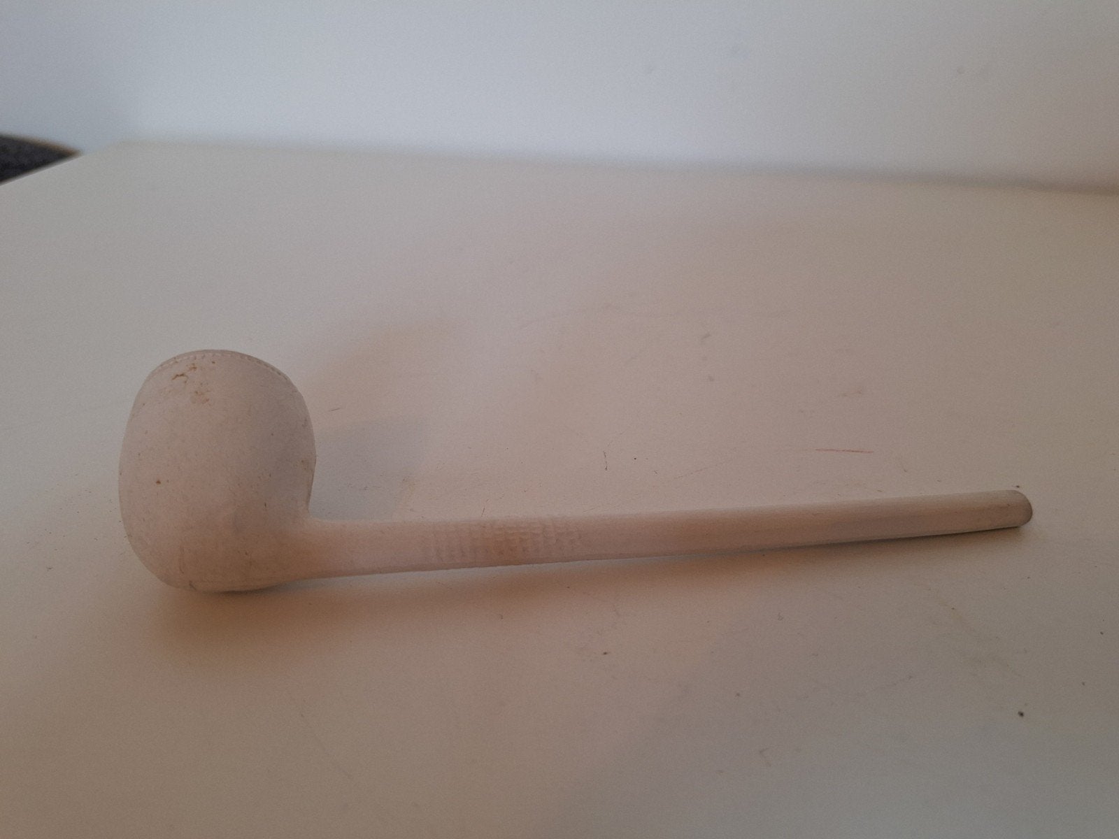 Antieke kleipijp, handgemaakt, Ophalen, Gebruikt, (Water)pijp