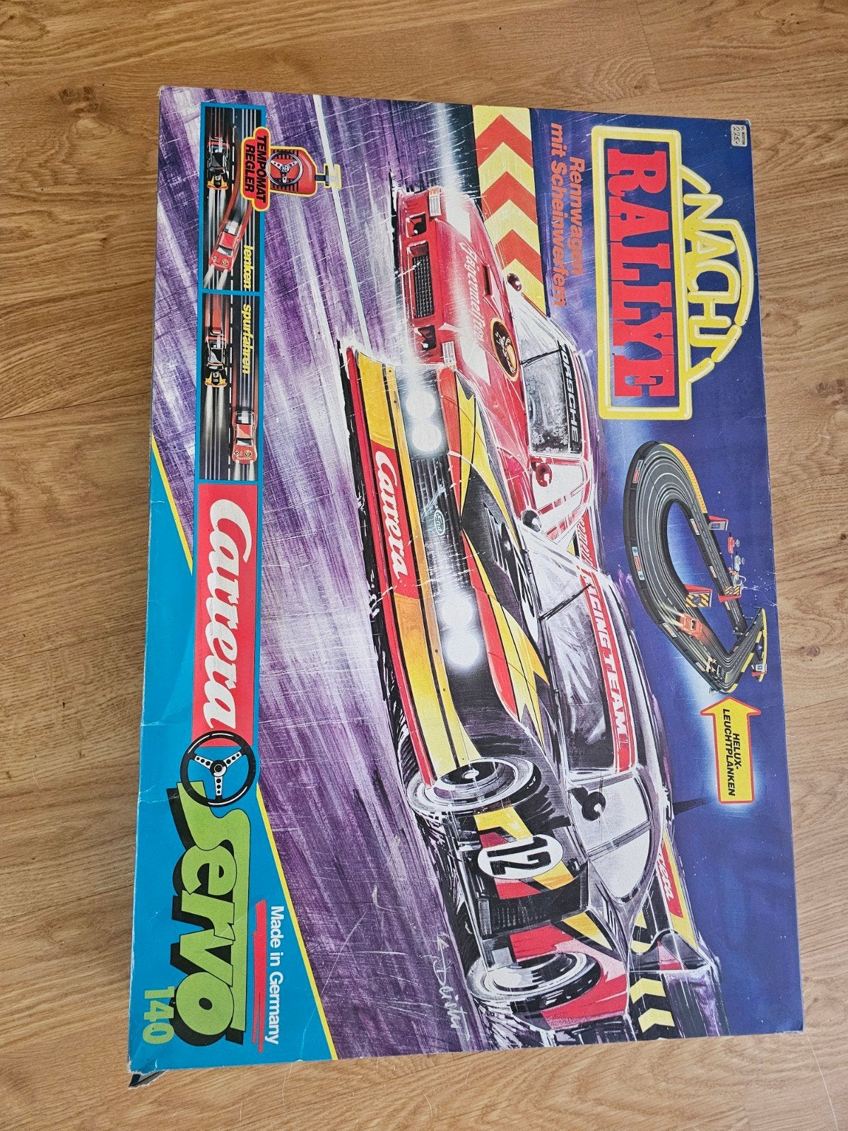 Carrera Servo 140 Racebaan Compleet met Rally Auto's, Kinderen en Baby's, Speelgoed | Racebanen, Carrera, Ophalen of Verzenden
