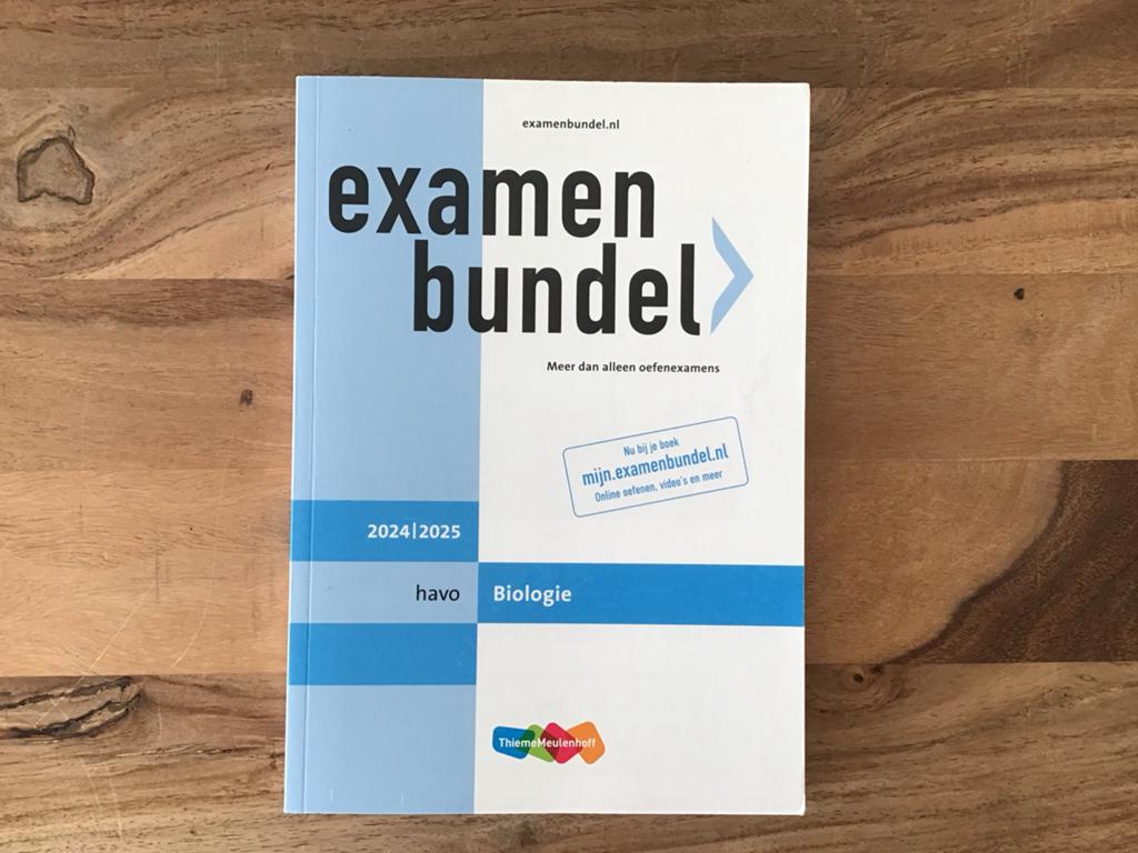 Examenbundel Biologie havo 2024/2025, Boeken, Ophalen, Beta, Zo goed als nieuw, MBO