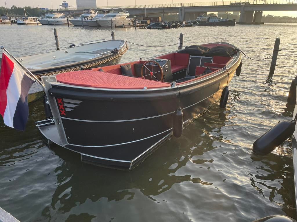 Prachtige Van Vossen 777 Sloep, Ophalen, Aluminium, Zo goed als nieuw, Buitenboordmotor
