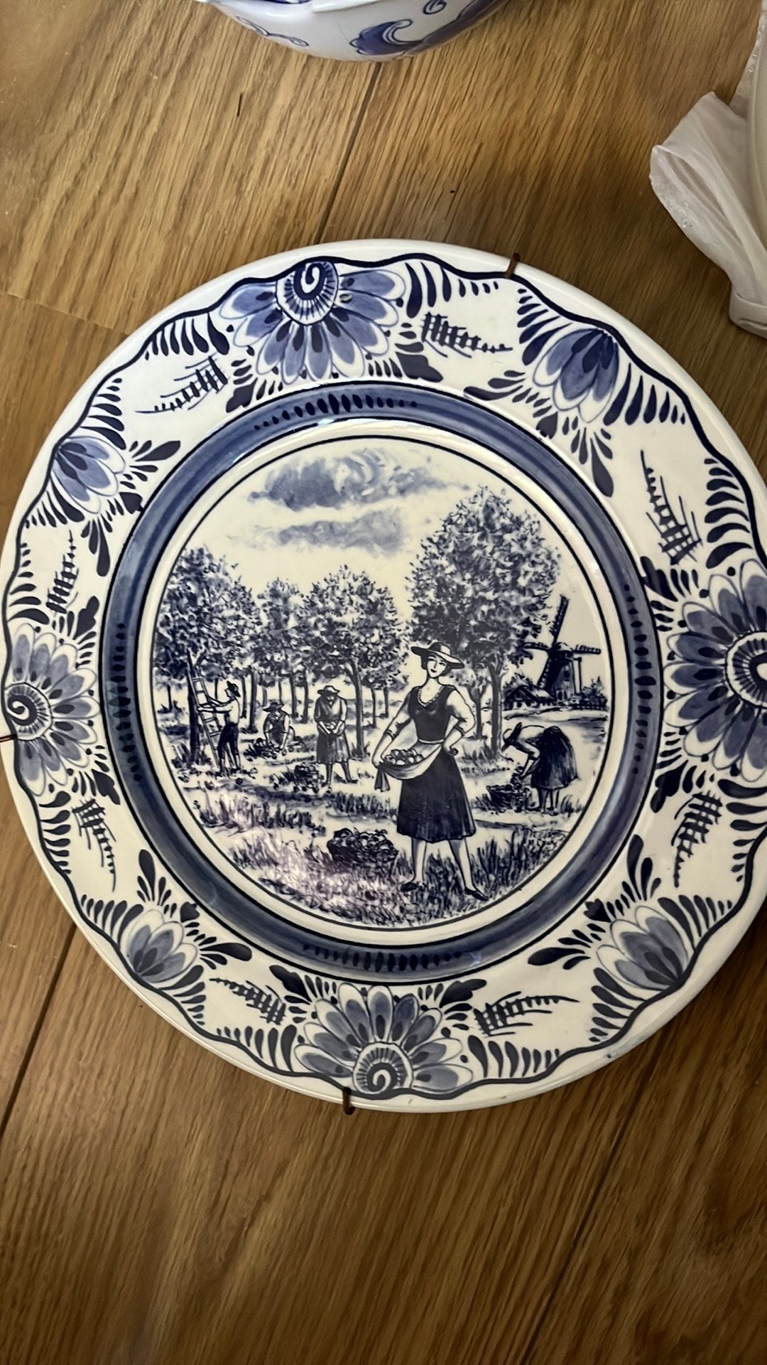 Bord delft blue, Antiek en Kunst, Ophalen of Verzenden