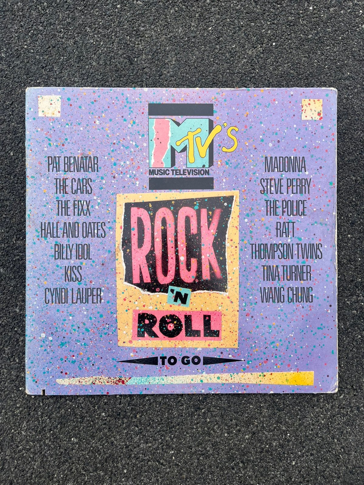 MTV's Rock 'N Roll To Go (Elektra Records 1985), LP, Rock, Gebruikt, Originele persing