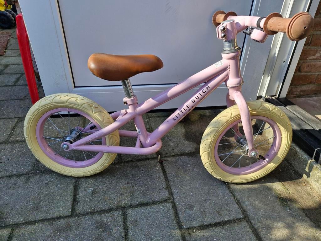 Little Dutch loopfiets roze, Ophalen of Verzenden, Gebruikt, Loopfiets