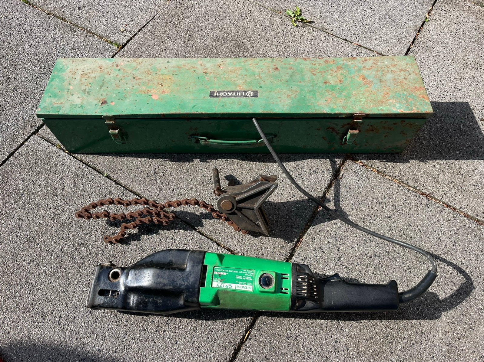Reciprozaag Hitachi, Gebruikt, 70 mm of meer, 600 tot 1200 watt, Ophalen of Verzenden