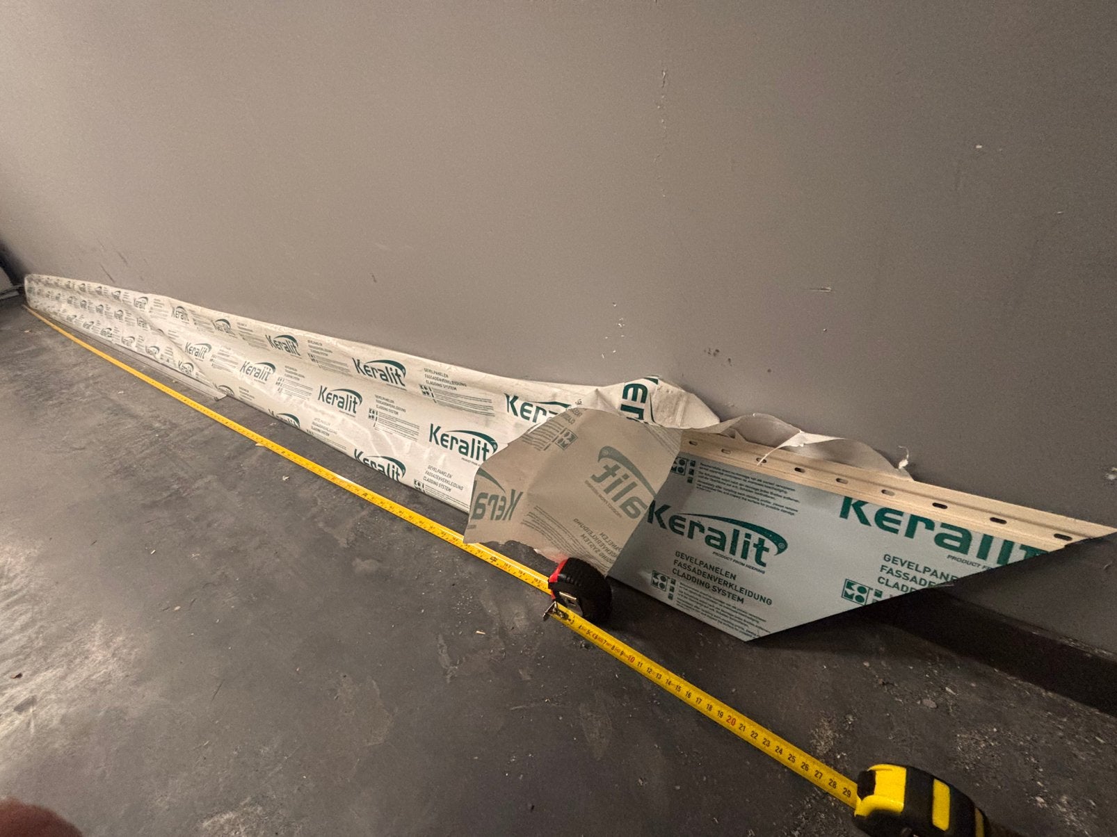 Keraliet gevelpaneel 515x17.7 potdeksel creme, Ophalen, Nieuw