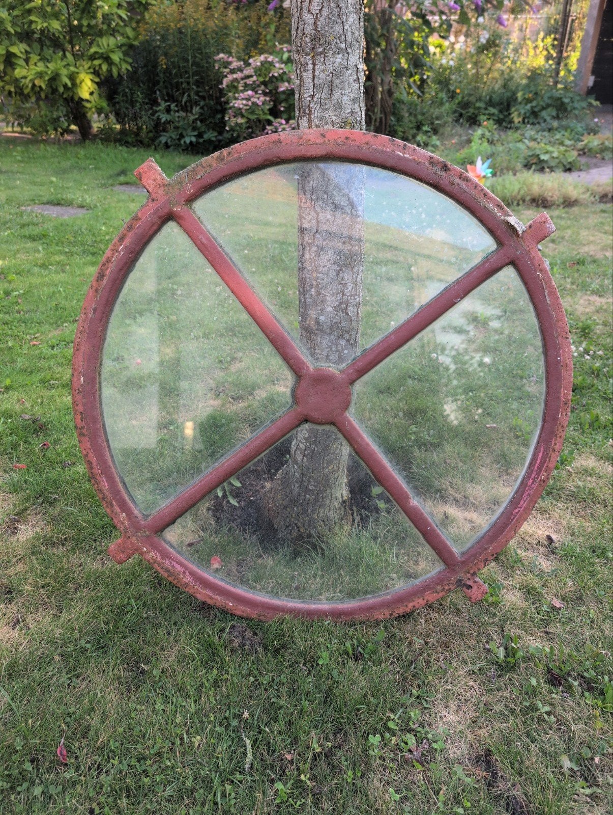 Gietijzer stalraam  795mm, Doe-het-zelf en Verbouw, Glas en Ramen, Ophalen, Gevelraam of Ruit, Gebruikt, Minder dan 80 cm