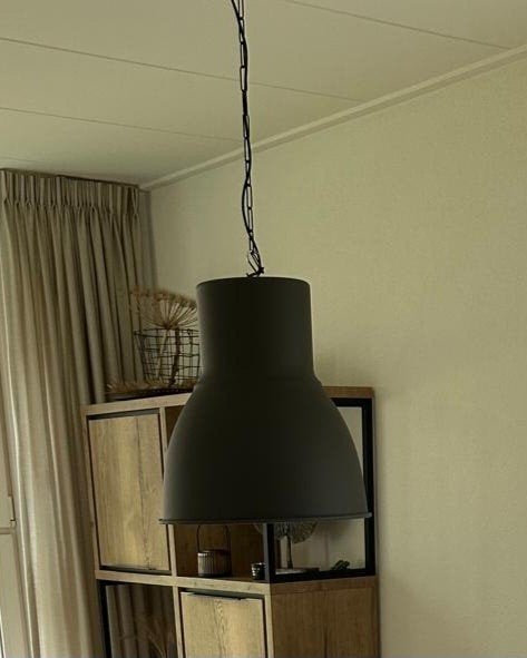 Hektar lamp ikea antraciet diameter 47 cm, Ophalen of Verzenden