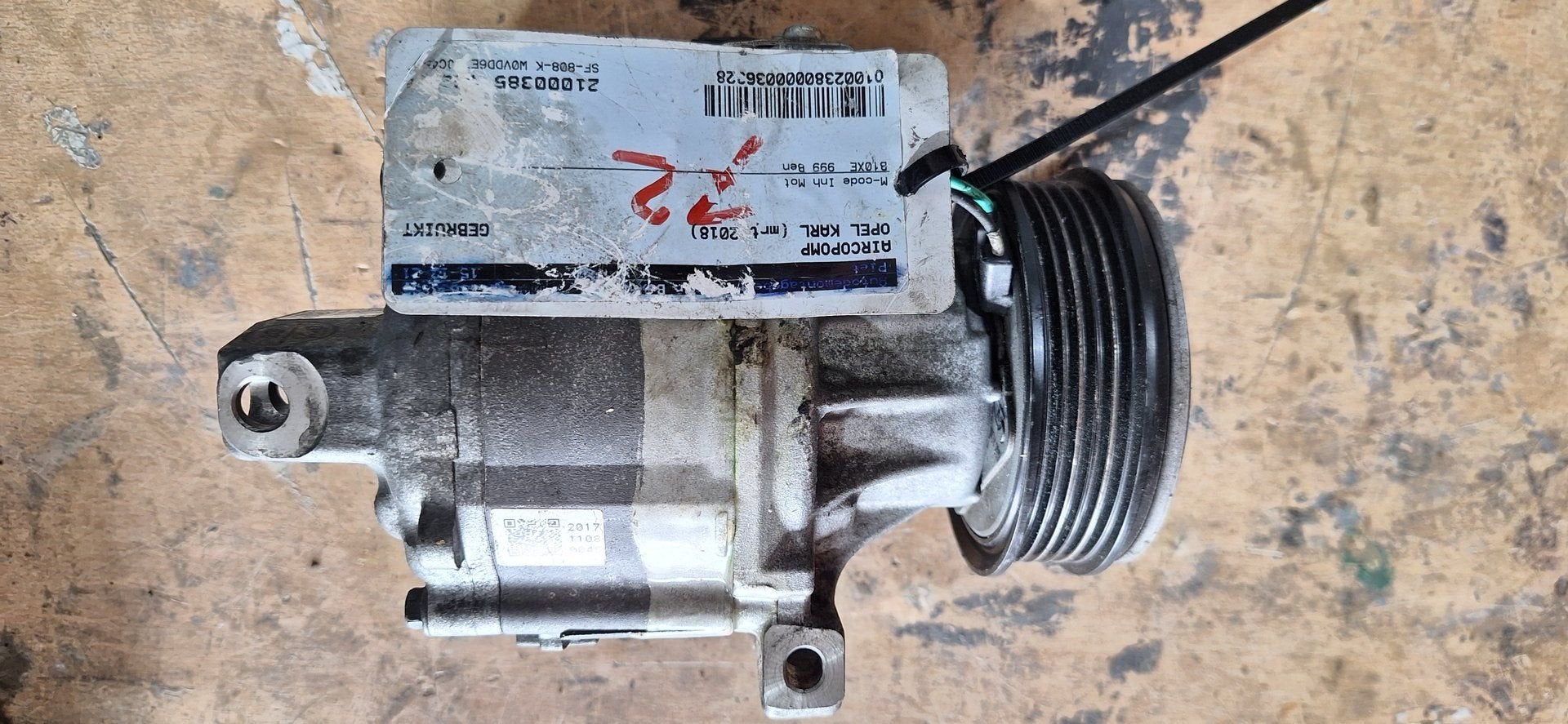 Originele Opel Karl Aircopomp / Compressor 1.0 (Vanaf 2015), Gebruikt, -, -, Ophalen of Verzenden