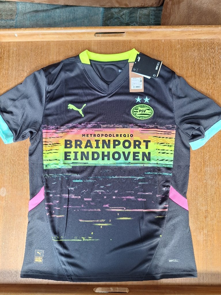 PSV 2024-25 uitshirt, Puma, Zwart, Nieuw, Verzenden