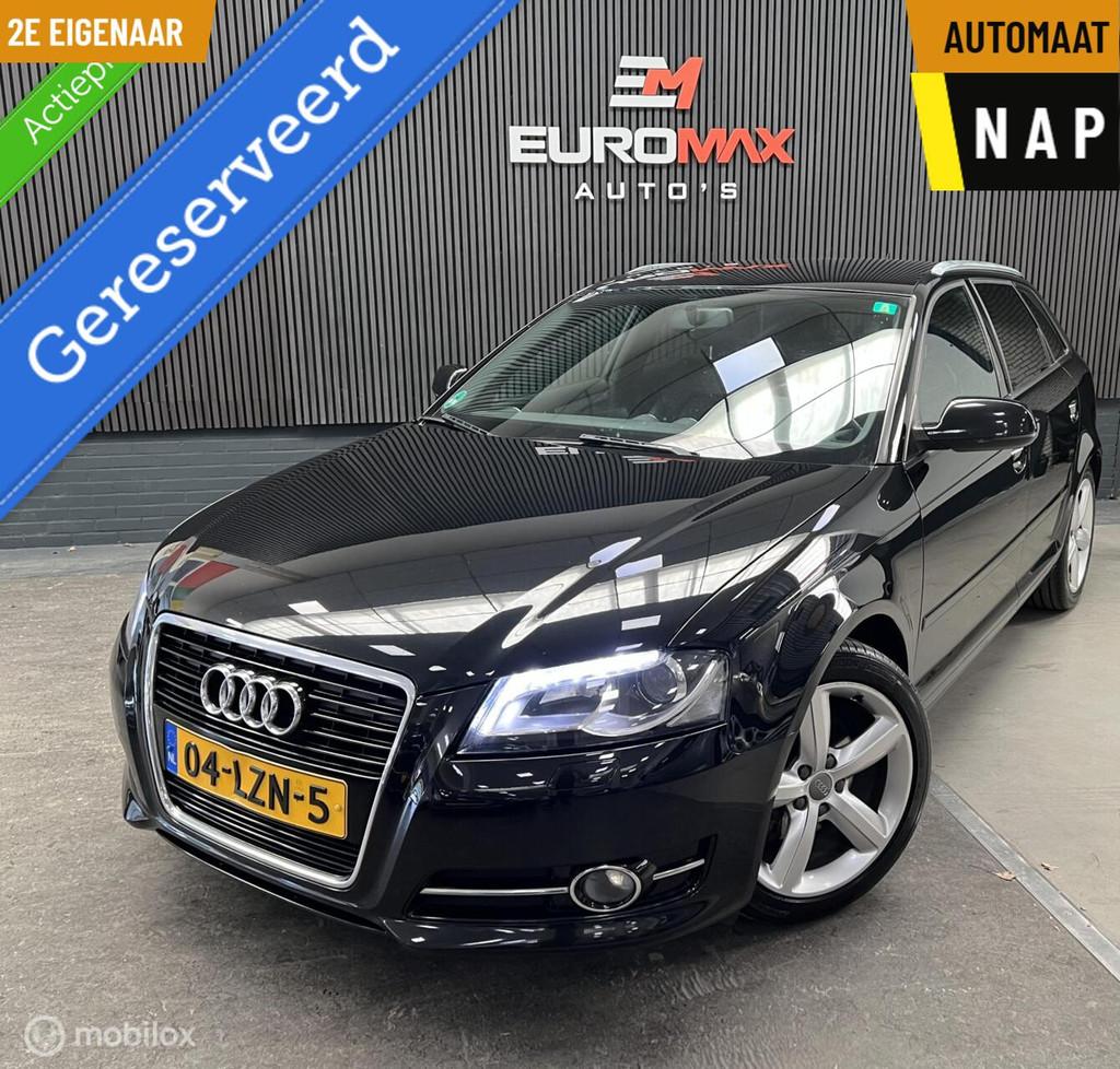 Audi A3 Sportback 1.4 TFSI Attraction Pro 2e Eigenaar - NAP, Euro 5, 125 pk, Gebruikt, Zwart