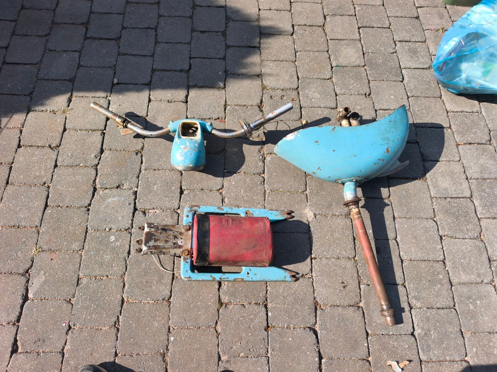 vespa struzzo vl1 misa oldtimers original, Ophalen of Verzenden, Zo goed als nieuw