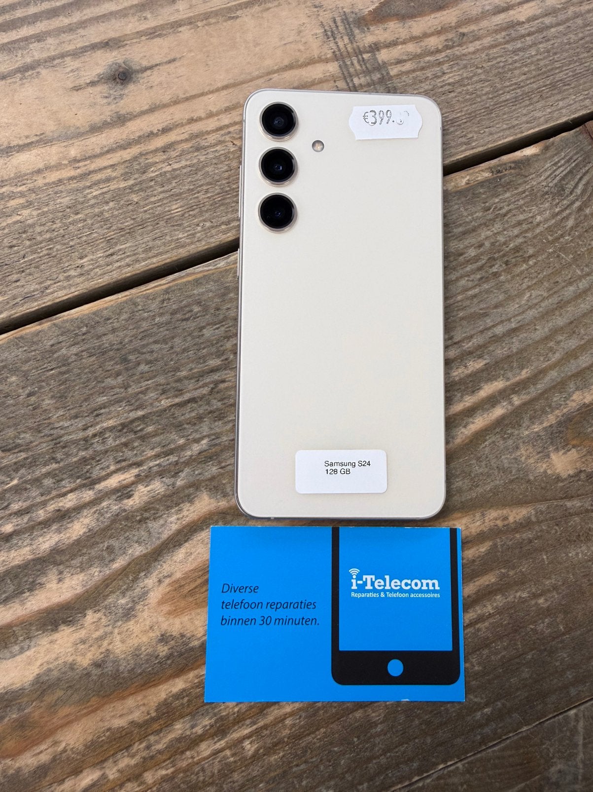 Samsung s24 gold 128 GB met garantie, Telecommunicatie, Mobiele telefoons | Samsung, 128 GB, Ophalen of Verzenden, Zwart