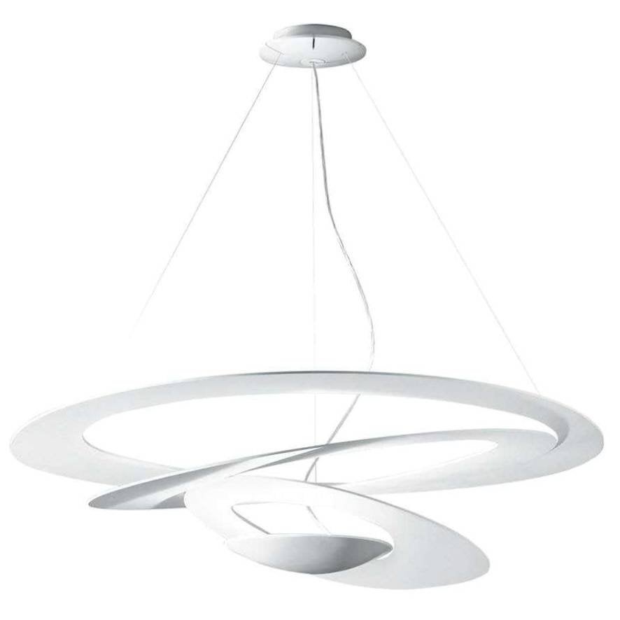 Artemide Pirce Hanglamp - Modern Italiaans Design, Huis en Inrichting, Lampen | Hanglampen, Ophalen, Gebruikt, Metaal, Minder dan 50 cm