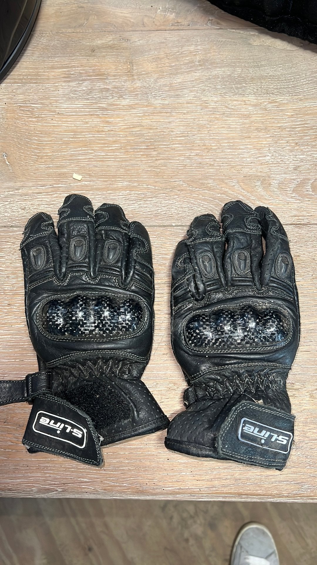 S-line handschoenen motor carbon, Ophalen of Verzenden