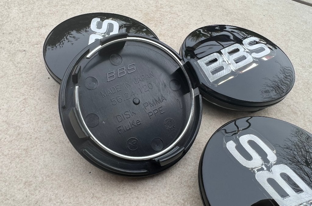 4X BBS EMBLEEM RX EN RS VELGEN PAST OP MEERDERE BBS VELGEN, Ophalen of Verzenden, Nieuw