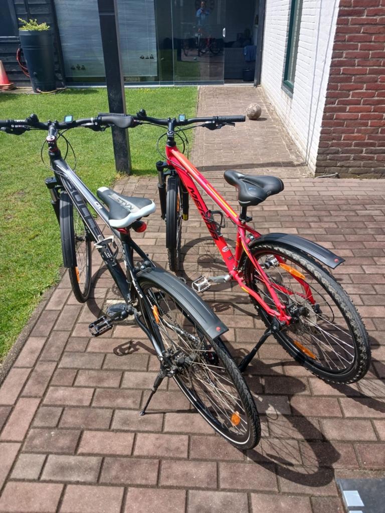 Bulls en Merida mountainbikes te koop, Fietsen en Brommers, Fietsen | Mountainbikes en ATB, Gebruikt, Dames, Merida, 45 tot 49 cm