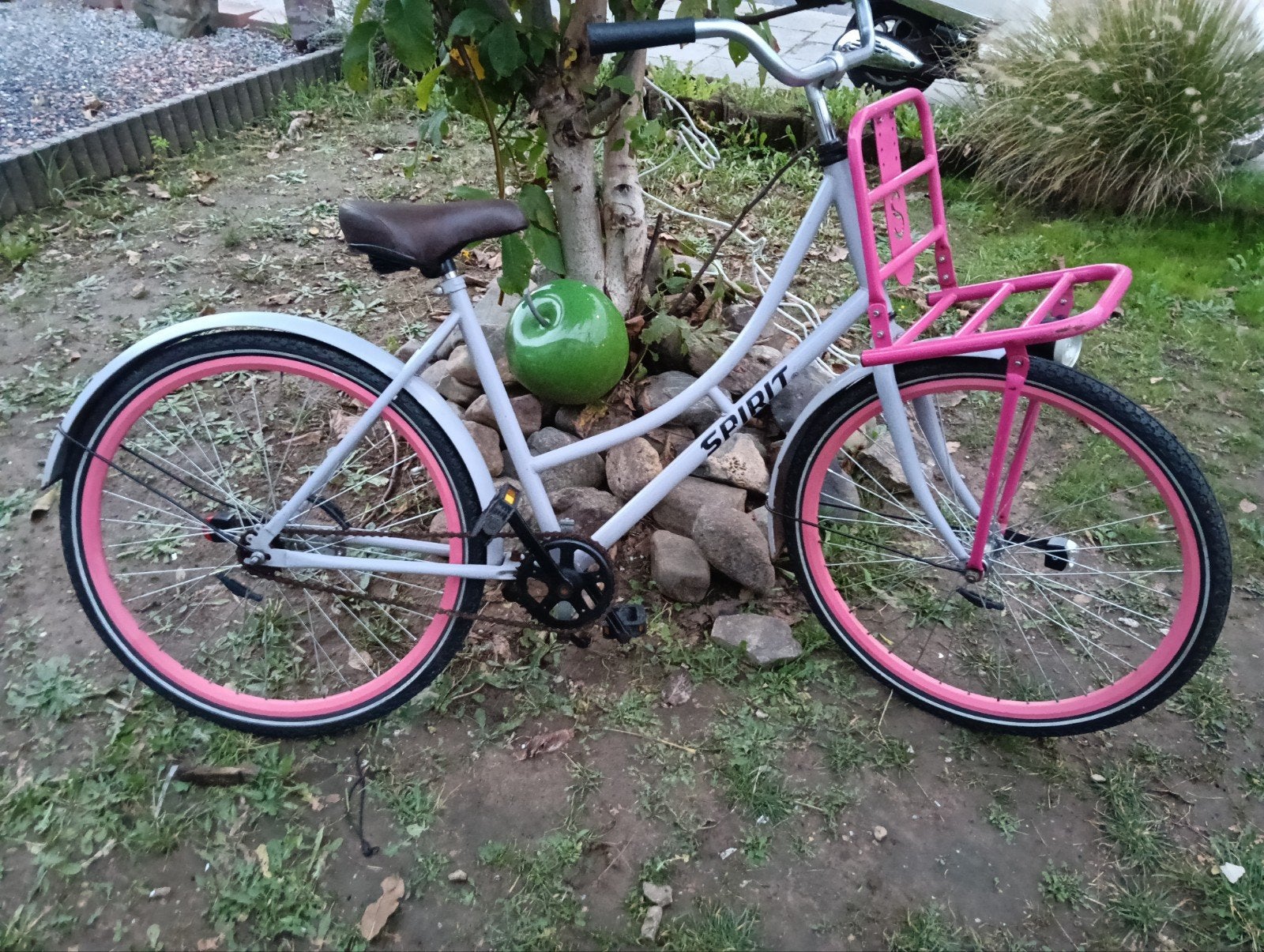 spirit meisjes fiets 26 inch singel speed, Terugtraprem, Gebruikt, Spirit, Ophalen
