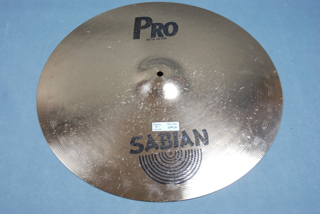 Sabian B8 Pro ride bekken 2683gr 20 inch  <232154>, Sabian, Gebruikt, ., Drums of Percussie