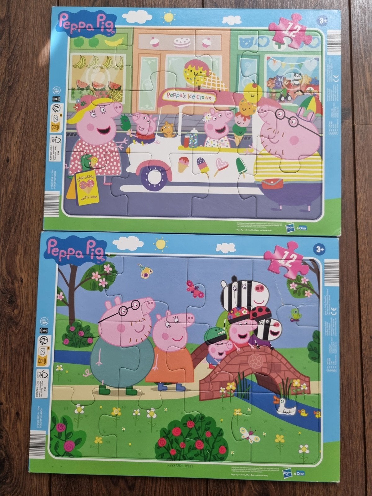 peppa pig puzzels, Ophalen of Verzenden, 10 tot 50 stukjes, Gebruikt, 2 tot 4 jaar