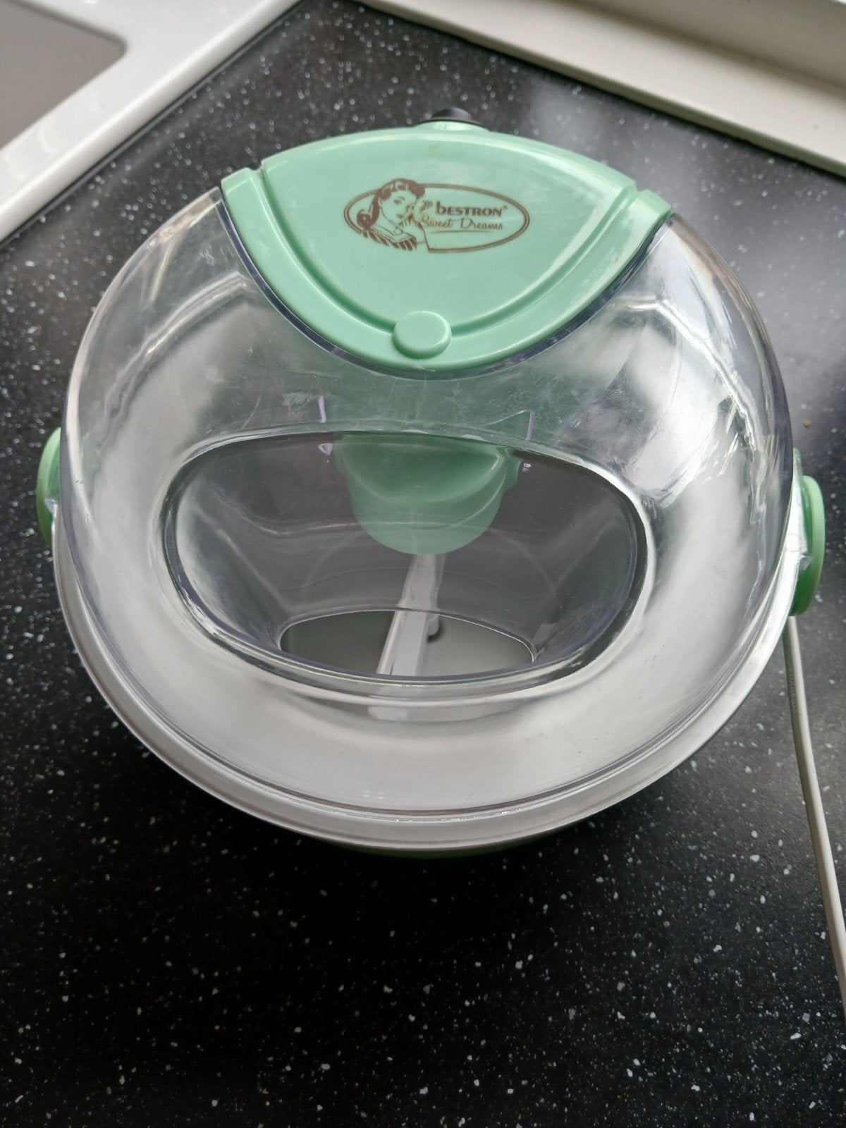 Bestron Sweet Dreams IJsmachine DHY1705/HY-1705, Ophalen of Verzenden, Zo goed als nieuw, Zelfvriezend